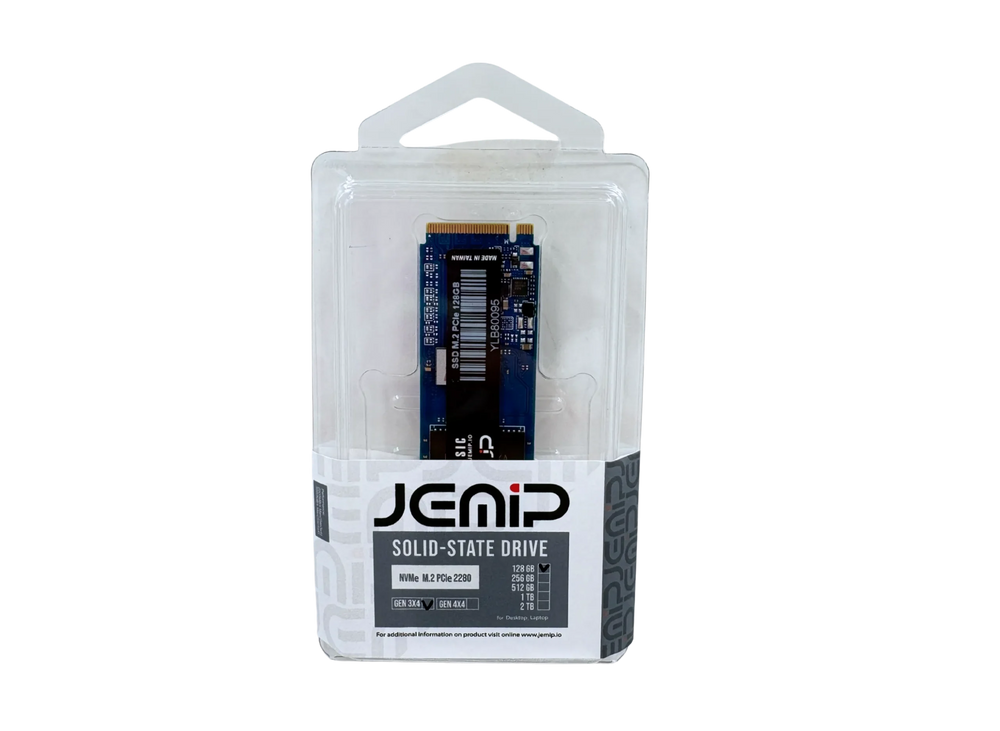 Disco Solido SSD Jemip 128GB NVMe M.2 PCIe 3.0 x4