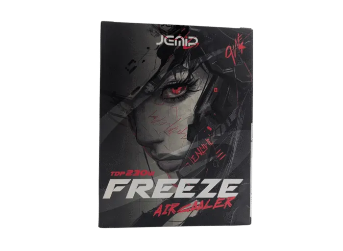 CPU Fan Cooler Jemip Freeze Air Fan RGB 230W (Intel-Am4-Am5) Negro