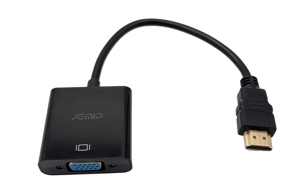 Cable adaptador HDMI Macho a VGA Hembra Jemip