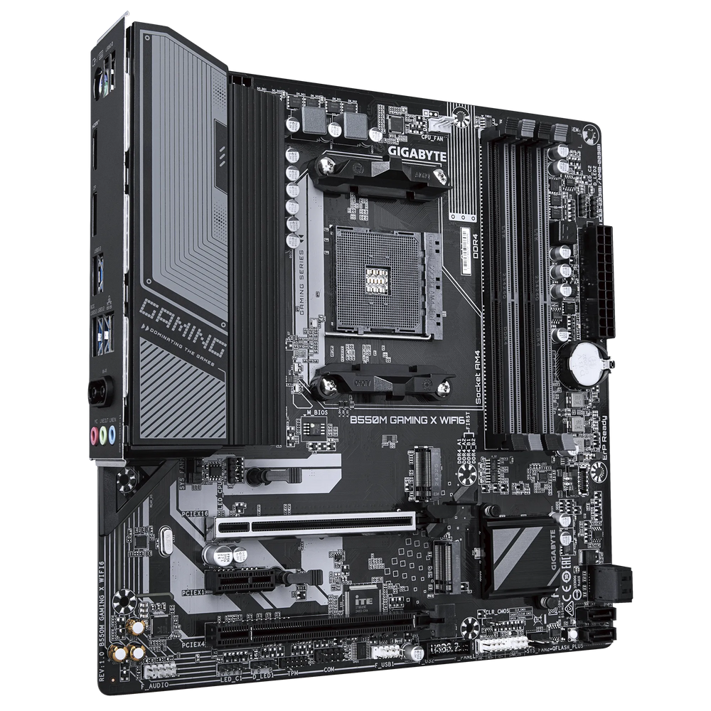 Tarjeta Madre Gigabyte B550M Gaming X Wifi 6 AM4 AMD