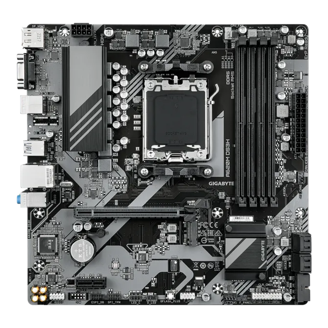 Tarjeta Madre Gigabyte A620M DS3H AMD Am5 Ddr5 MATX