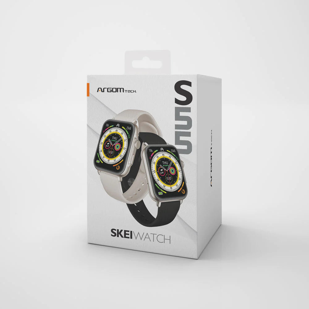 Reloj Inteligente Skeiwatch S55 Android/ios Argomtech Beige (+IVA)