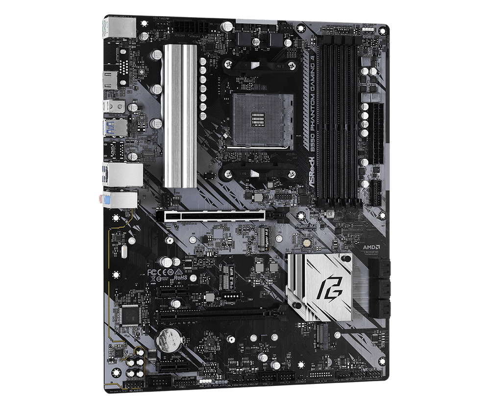 Tarjeta Madre AMD Asrock B550 Phantom Gaming 4 / AM4 AMD