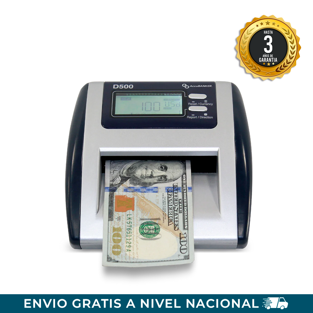 Detectora Multimoneda Accubanker D500 (+IVA)