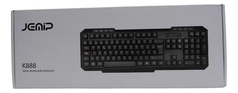 Teclado Multimedia Usb Español Jemip K888 (+IVA)