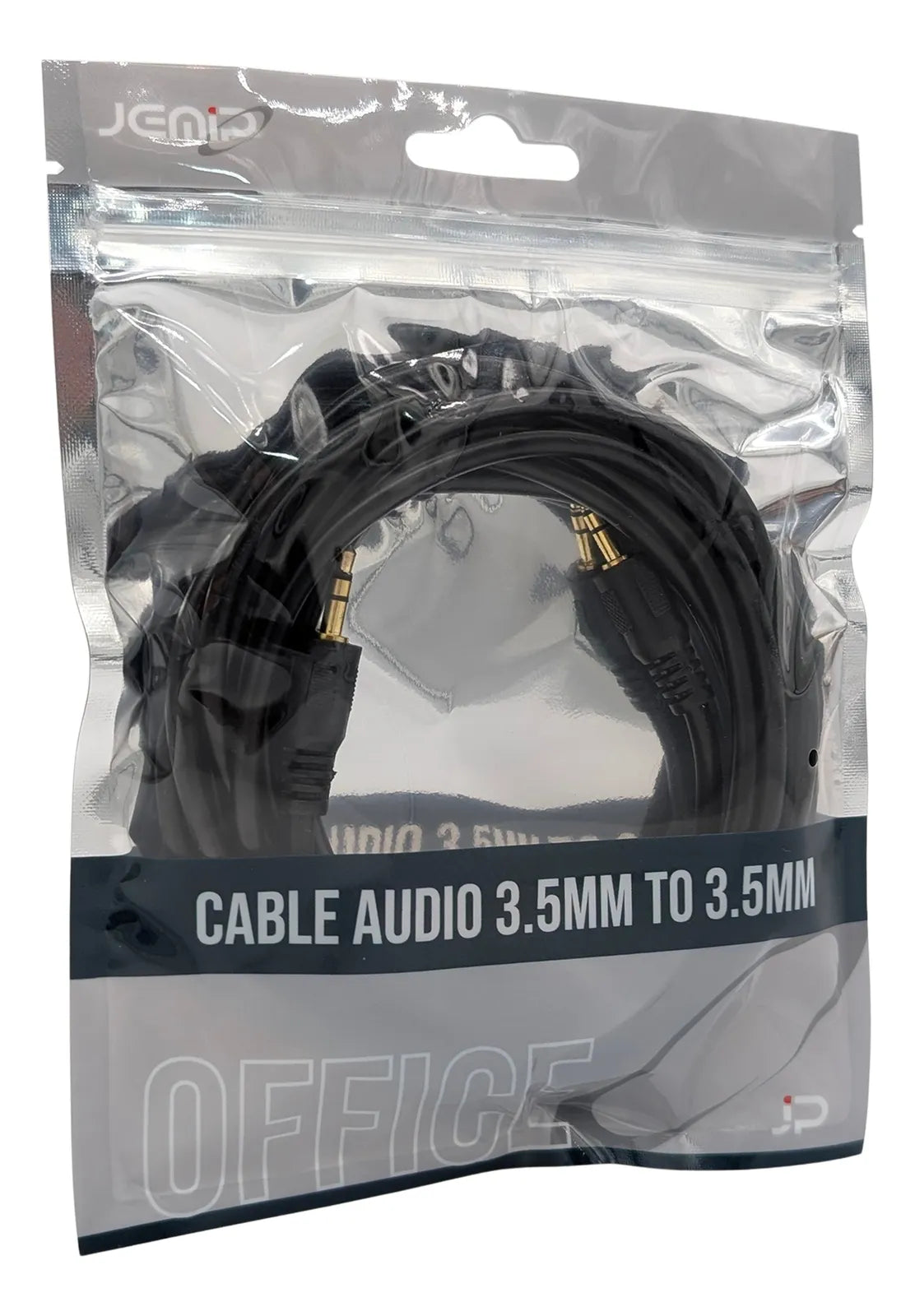 Cable Auxiliar 3.5mm Macho Macho 3 Metros Jemip (+IVA)