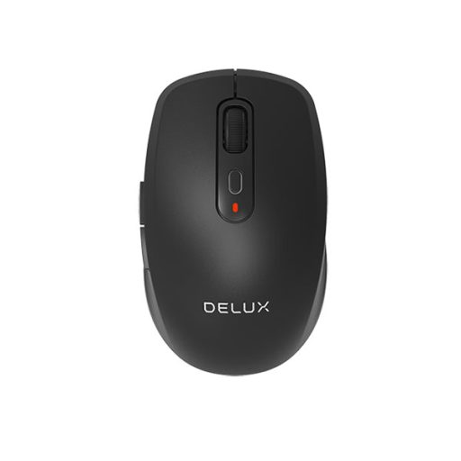 Mouse Delux Usb Óptico M523 Negro 1200dpi (+IVA)