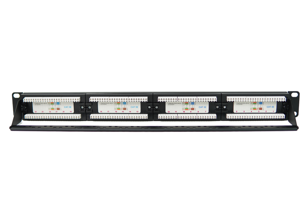Patch Panel 24 Puertos Cat5e Rackeable Netlinks (+IVA)
