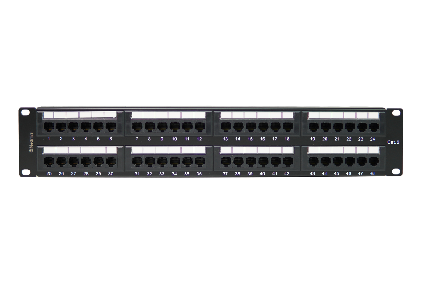 Patch Panel 48 Puertos Cat6 Rackeable Netlinks (+IVA)