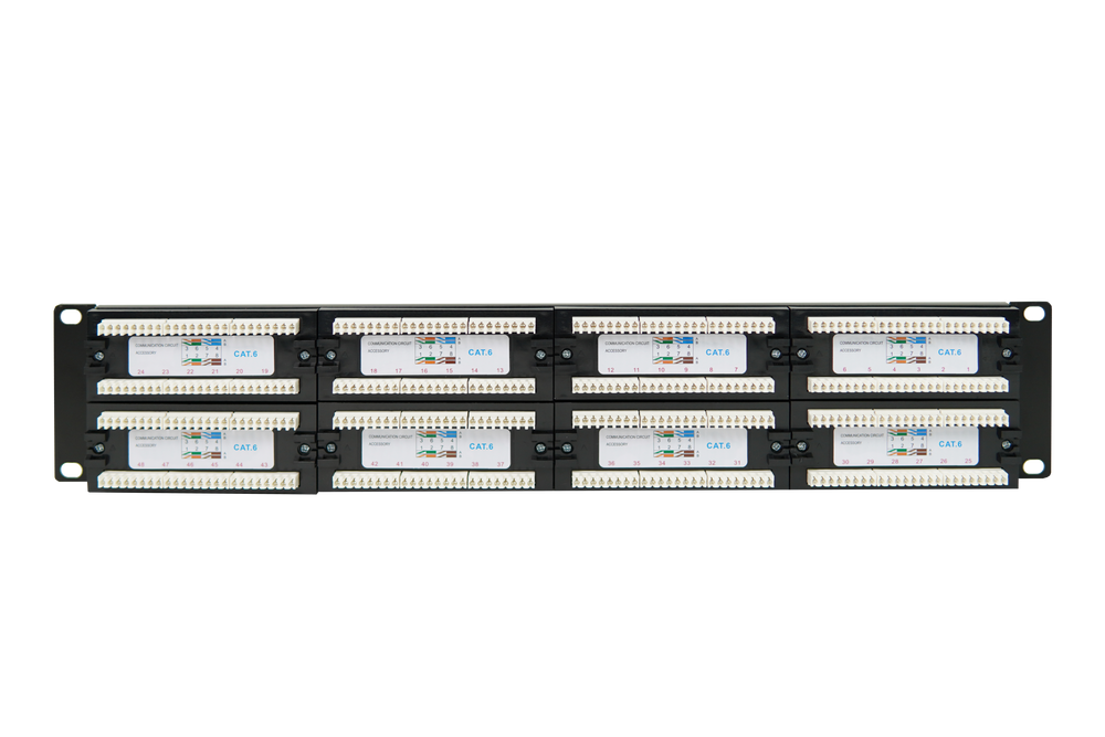 Patch Panel 48 Puertos Cat6 Rackeable Netlinks (+IVA)