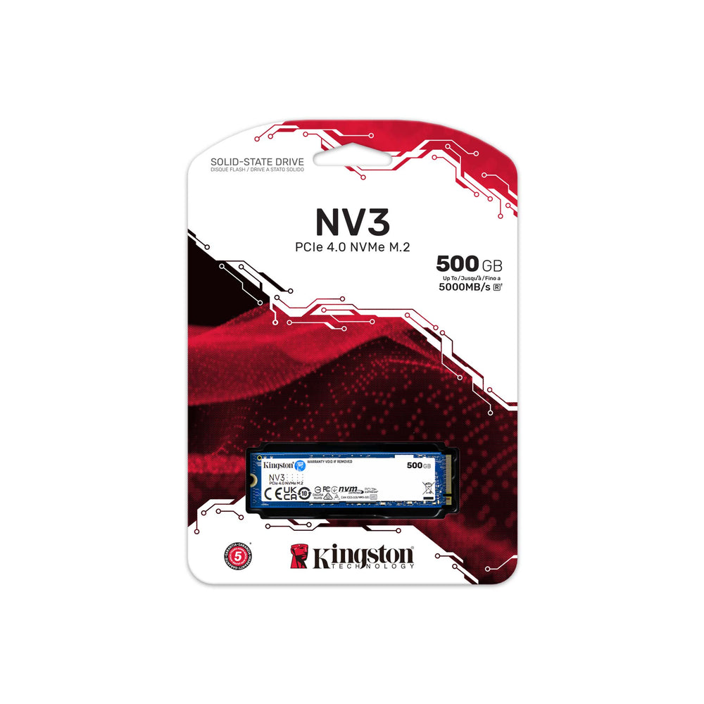 SSD 1TB Kingston NV3 NVMe PCIe 4.0