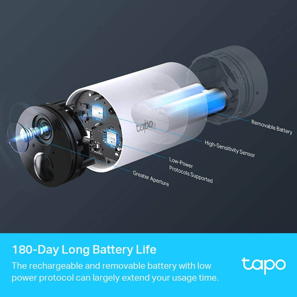 Kit 2 Cámara Seguridad Exterior Tp-link Tapo C400s2 Bateria (+IVA)