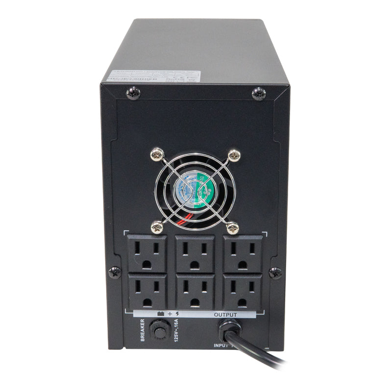 Ups 2000va / 1200w Marsriva Interactivo 6 Tomas