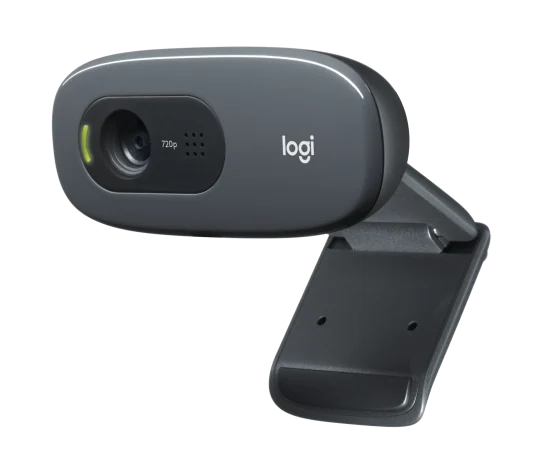 Cámara Web Logitech C270 HD con Micrófono USB Negro