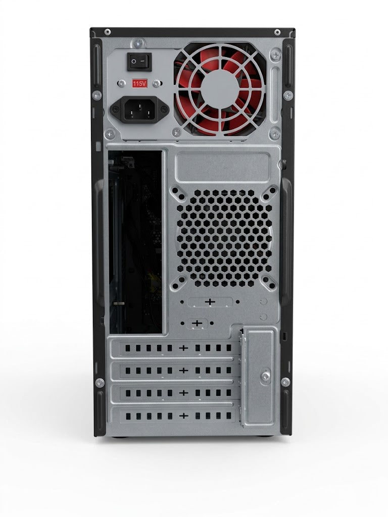 Case Jemip Pro Mesh MATX con Fuente de Poder 600W
