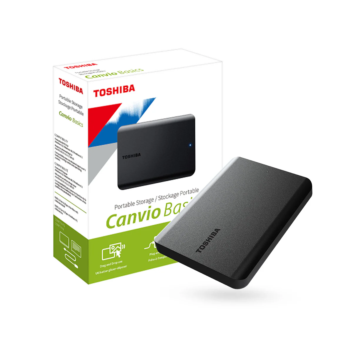 Disco Duro Externo Toshiba Canvio Basics 1TB (+IVA)