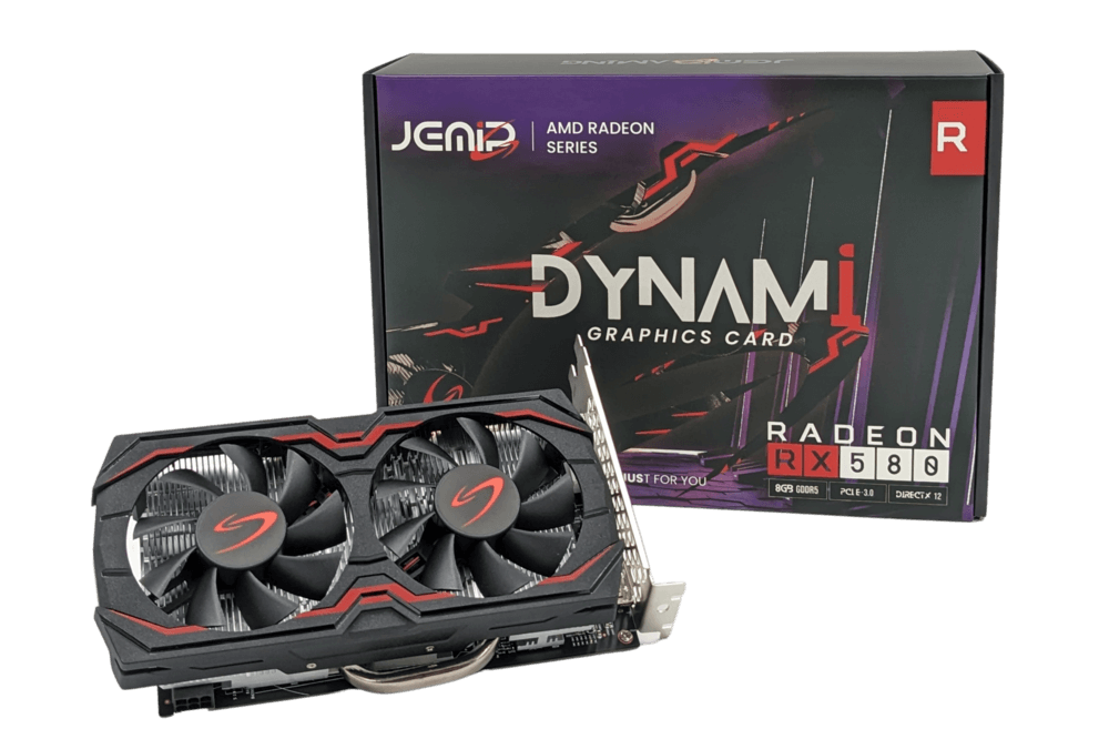 Tarjeta de Video Jemip Dynami RX580 8GB GDDR5