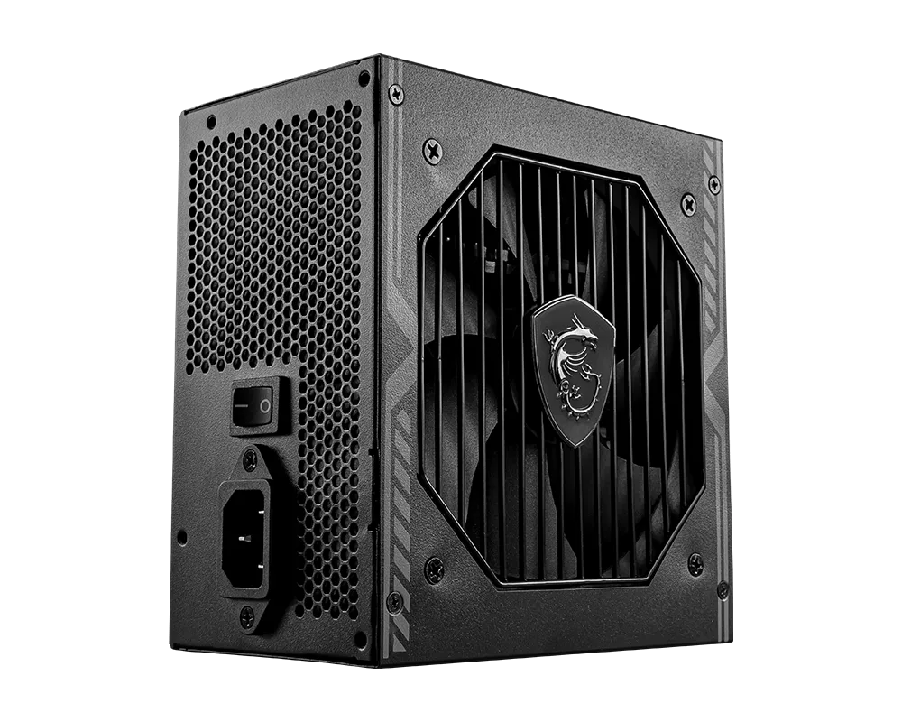Fuente de Poder MSI 750W Gaming MAG A750BN 80+ Bronce AXT 3.1 PCIe 5.0 Negro