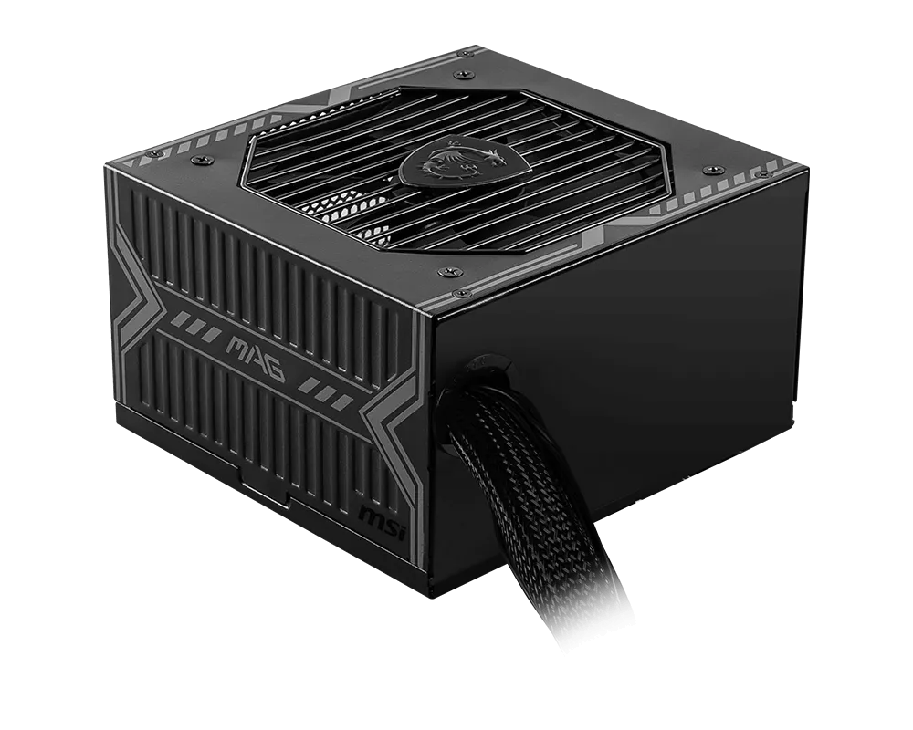 Fuente de Poder MSI 750W Gaming MAG A750BN 80+ Bronce AXT 3.1 PCIe 5.0 Negro