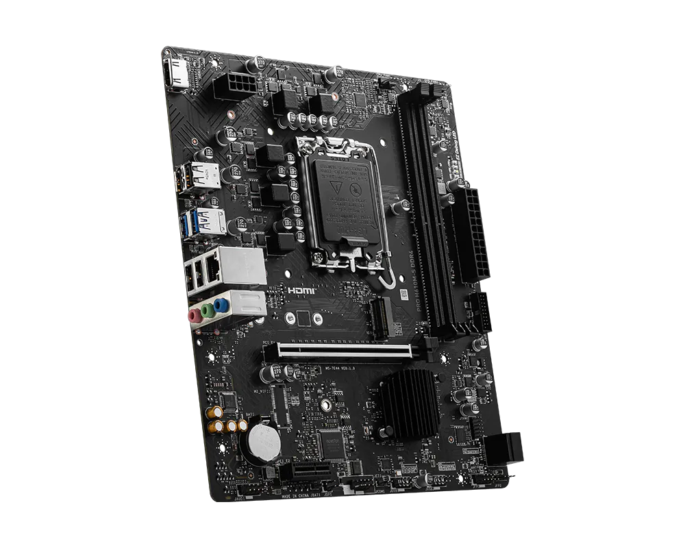 Tarjeta Madre MSI Pro H610M-S DDR4 M-ATX Socket LGA1700 (12da gen - 14va gen)