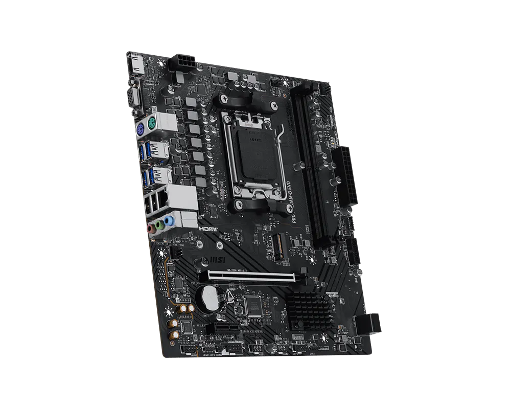 Tarjeta Madre MSI Pro A620 AM-B-EVO M-ATX Socket AM5 DDR5