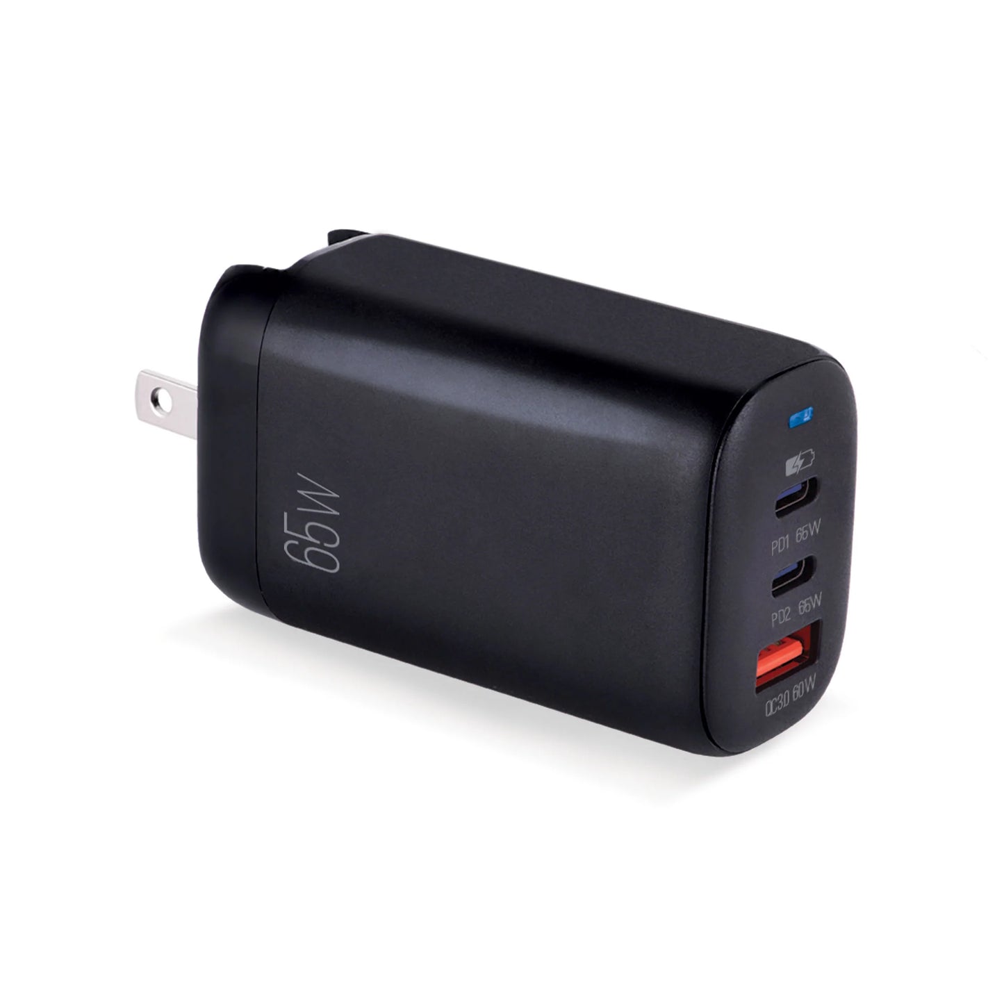 Cargador De Pared Plegable Usb Y 2 Tipo C De 65 W Argom Tech (+IVA)