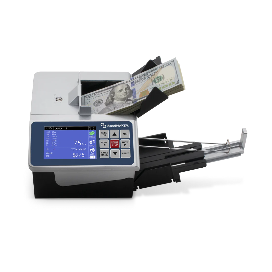 Detector De Dólares Accubanker D700 Duo (dl/eu) 3 Año Gtia (+IVA)