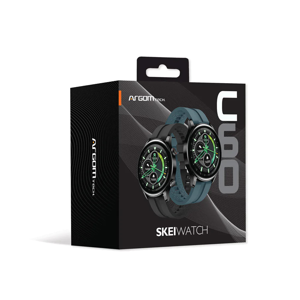 Reloj Inteligente Skeiwatch C60 Android / IOS Argom Tech Negro (+IVA)