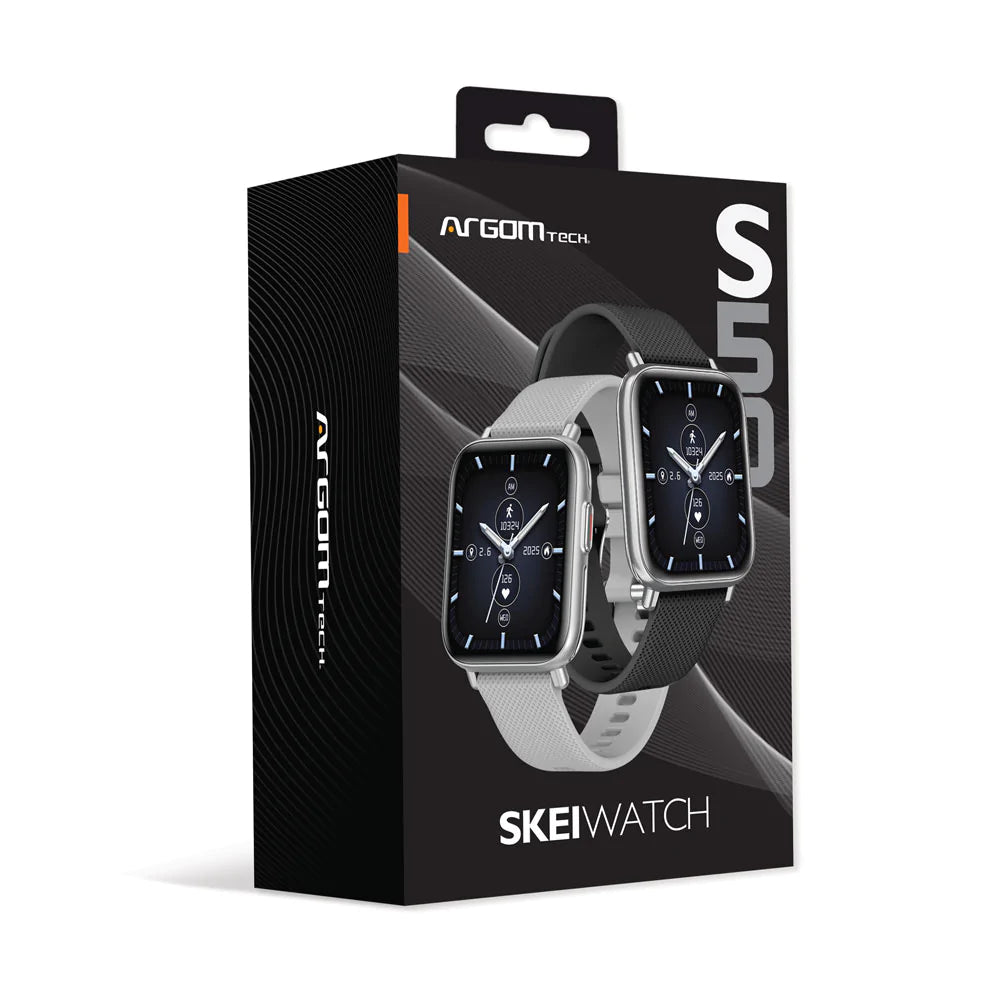 Reloj Inteligente Skeiwatch S50 Android / IOS Argom Tech Plateado (+IVA)
