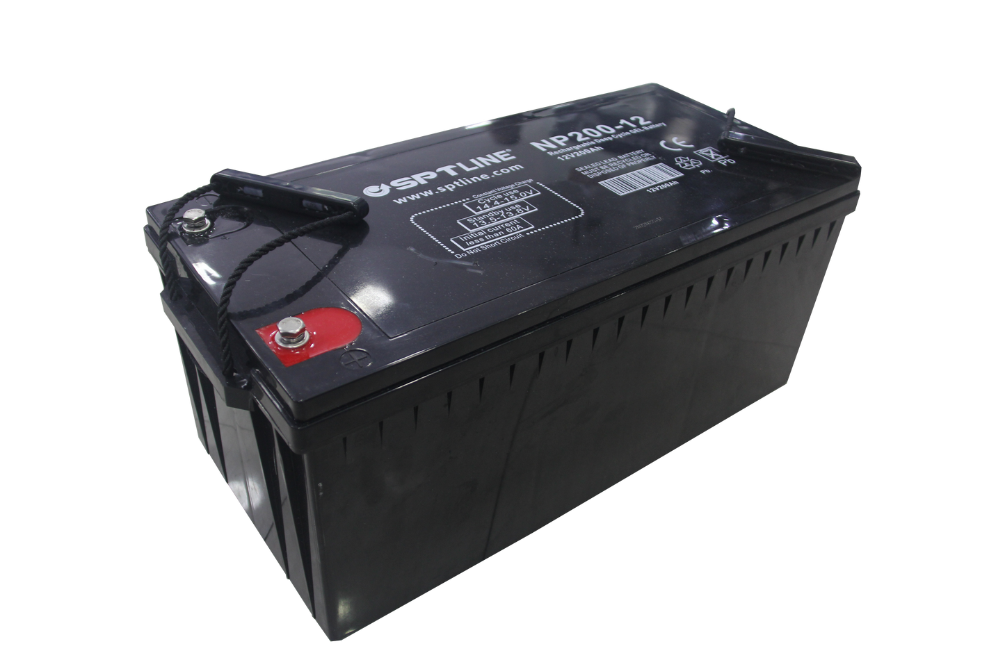 Batería 12v 200ah De Gel Sptline Inversores Refrigeradores (+IVA)