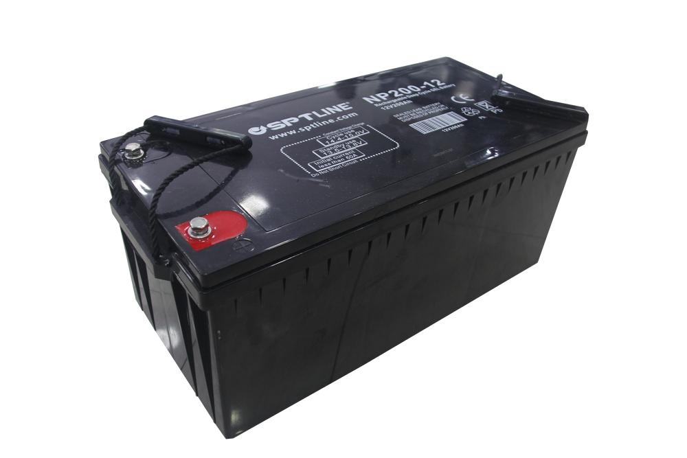 Batería 12v 200ah De Gel Sptline Inversores Refrigeradores (+IVA)