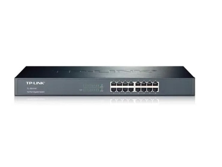 Switch De 16 Puertos Gigabit Tp-link Mod Tl-sg1016 Nuevo (+IVA)