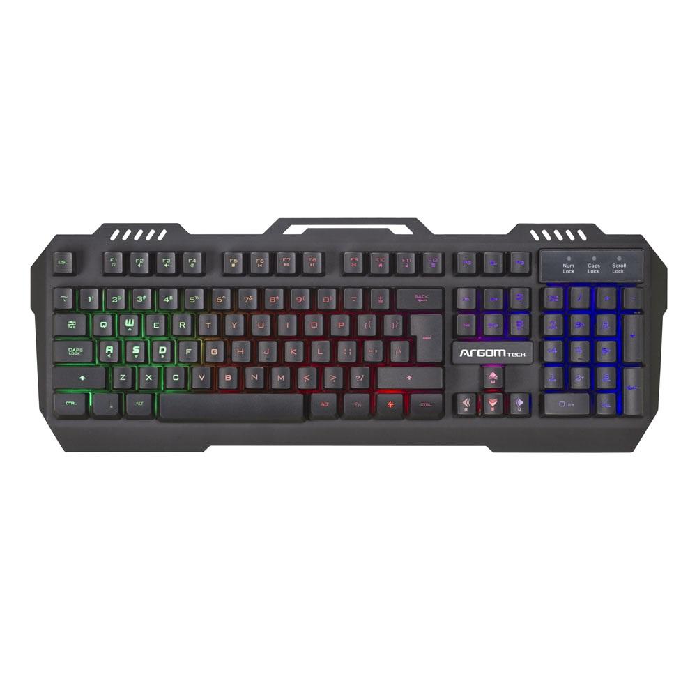 Teclado Gaming Usb Alámbrico Kb56 Retroiluminado Argom Tech (+IVA)