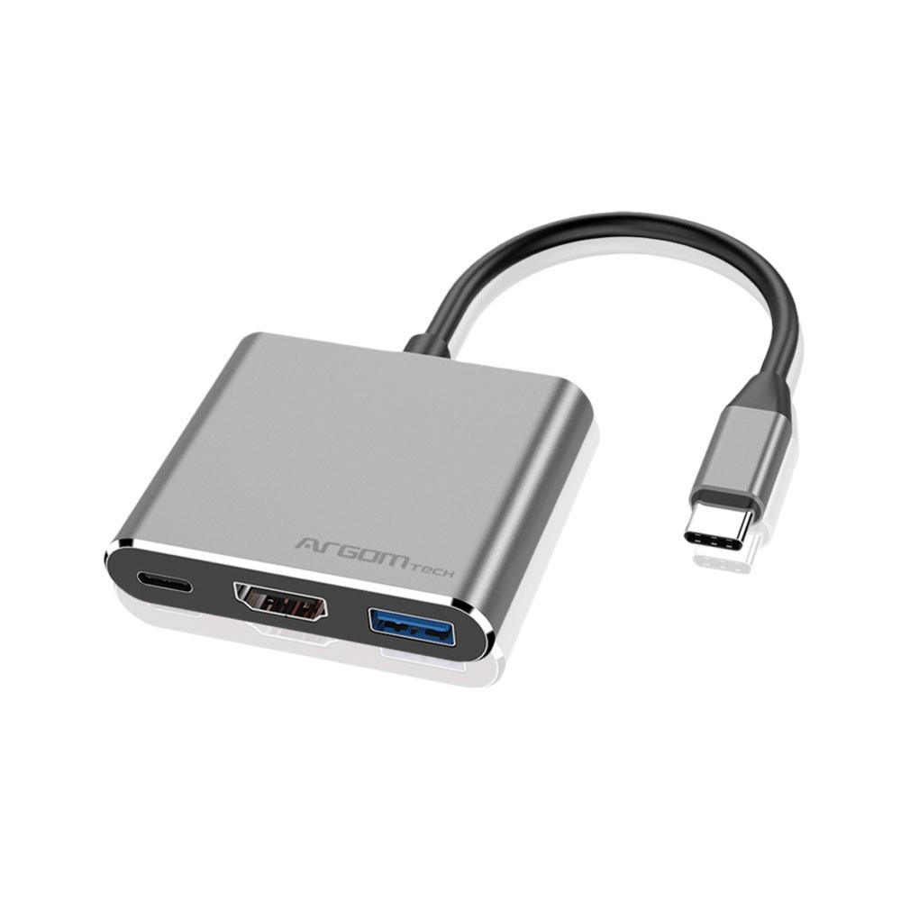 Concentrador Tipo C 3 En 1 Axess Argom Tech (+IVA)