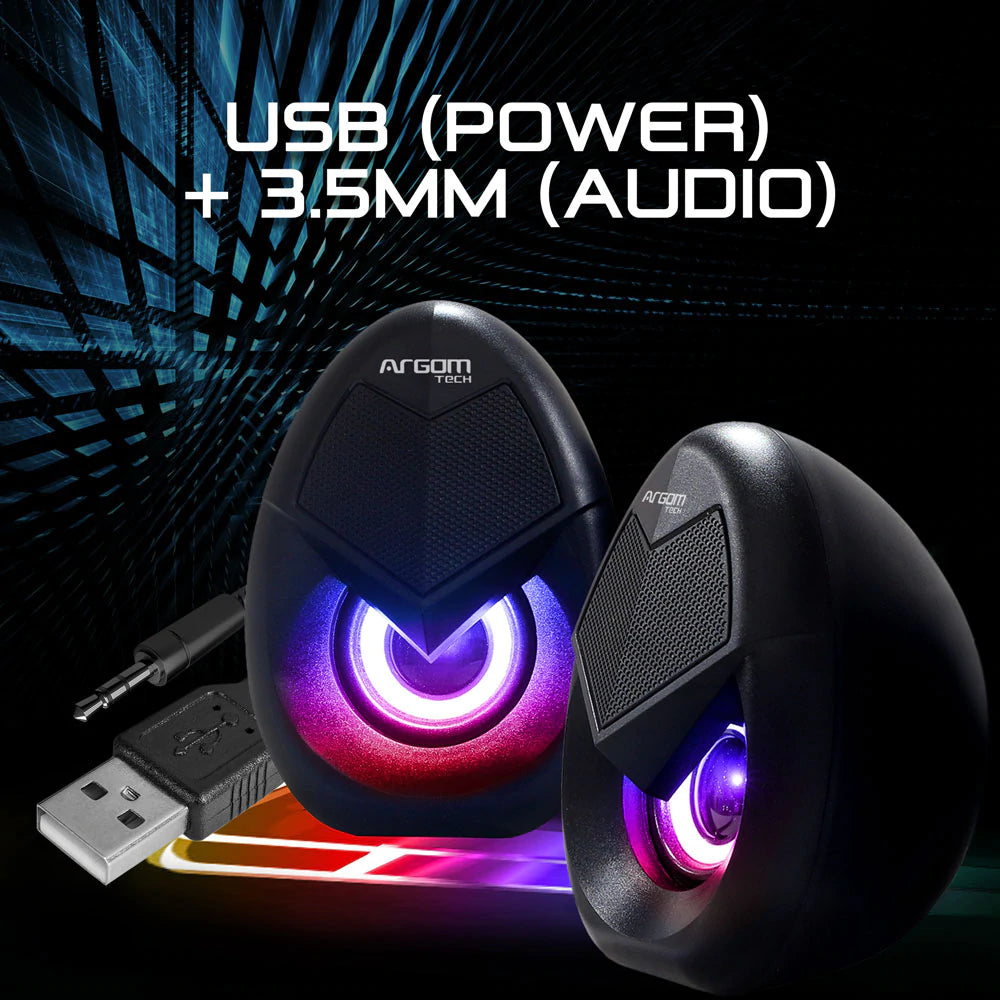 Corneta Parlantes Rgb Gaming Gamer Para Pc Lapto S62 2.0 Ch (+IVA)