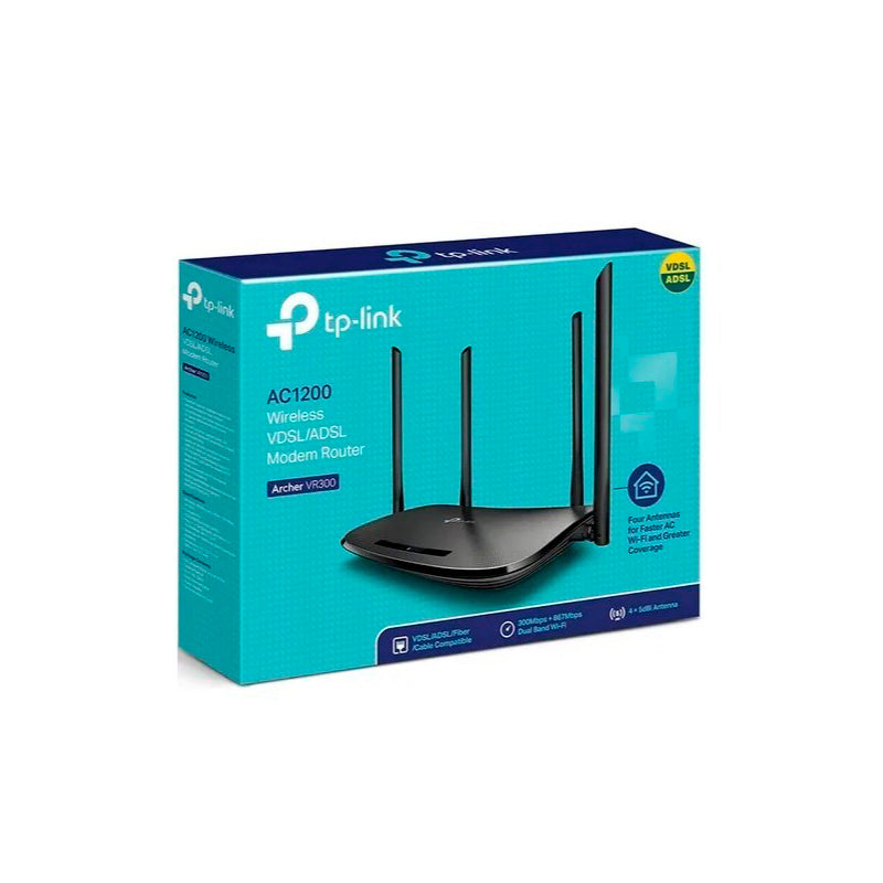 Modem Router Dualband Vr300 Ac1200 Vdsl/adsl Aba Cantv (+IVA)