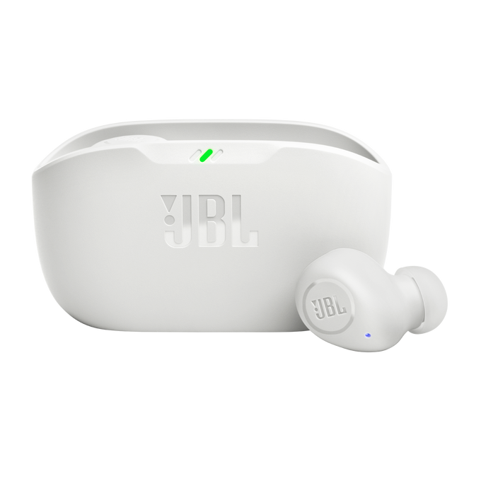 Audífonos Inalámbricos JBL Wave Buds Bluetooth 5.3 IP54 Resistente al Agua Blanco