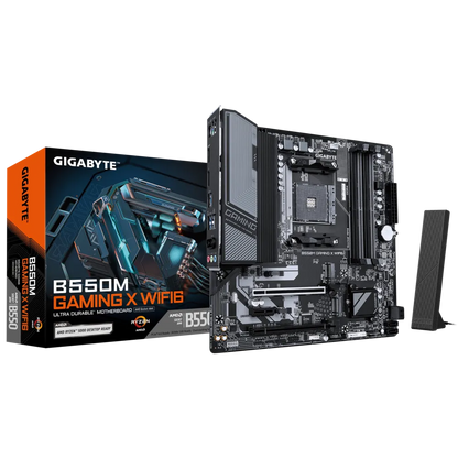 Tarjeta Madre Gigabyte B550M Gaming X Wifi 6 AM4 AMD