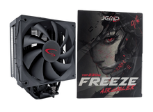 CPU Fan Cooler Jemip Freeze Air Fan RGB 230W (Intel-Am4-Am5) Negro