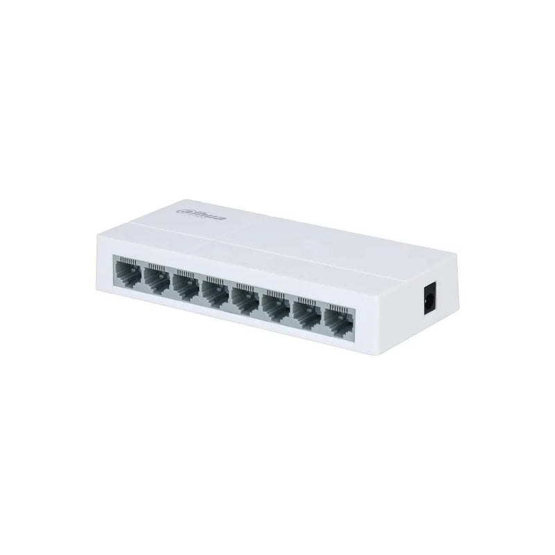 Switch 8 Puertos 10 / 100 Mbps Dahua DH-PFS3008-8ET-L (+IVA)