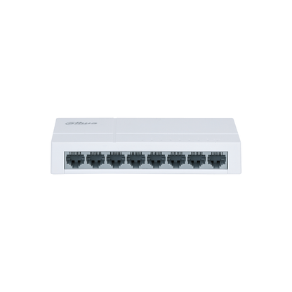 Switch 8 Puertos 10 / 100 Mbps Dahua DH-PFS3008-8ET-L (+IVA)