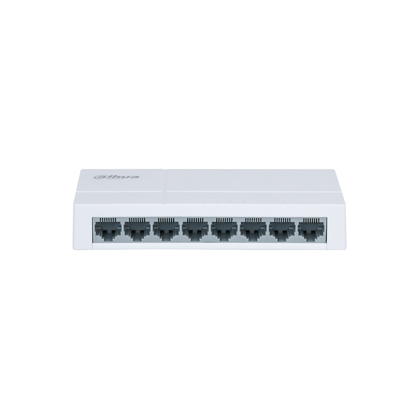 Switch 8 Puertos 10 / 100 Mbps Dahua DH-PFS3008-8ET-L (+IVA)
