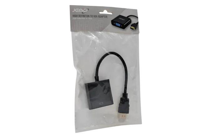 Cable adaptador HDMI Macho a VGA Hembra Jemip