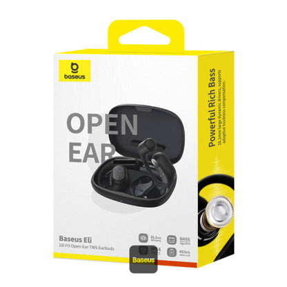Audífonos Inalámbrico Baseus Eli 10i Fit Open Ear TWS Bluetooth 5.4 Negro