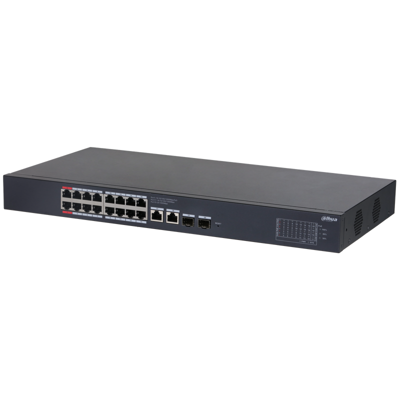Switch Gigabit Administrable 20 Puertos / 16poe Dahua Destok
