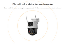 Cámara Seguridad Imou Cruiser Dual 2 8MP (3MP + 5MP) WiFi + Audio + Mic | Para exterior
