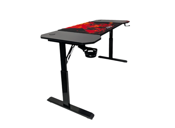 Mesa Jemip Gaming Killstreak Station 160x60x75 con Mouse Pad