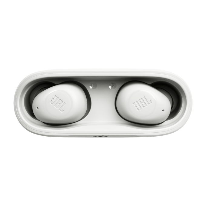 Audífonos Inalámbricos JBL Wave Buds Bluetooth 5.3 IP54 Resistente al Agua Blanco