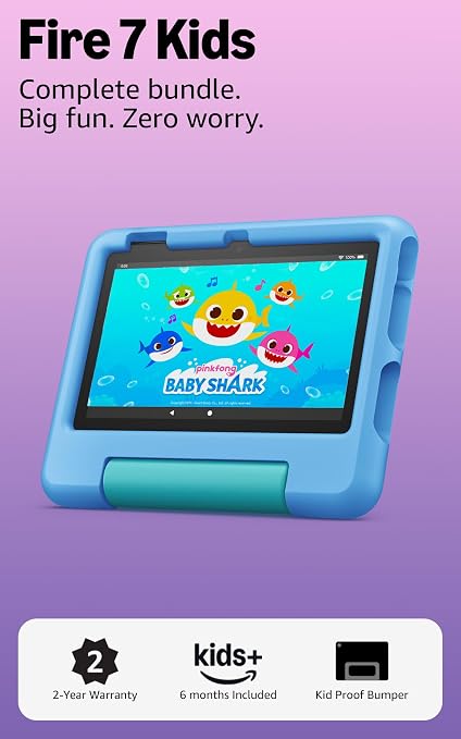 Tablet Fire 7 Kids 7" Pulgadas 16GB (Expandible) Color Rojo