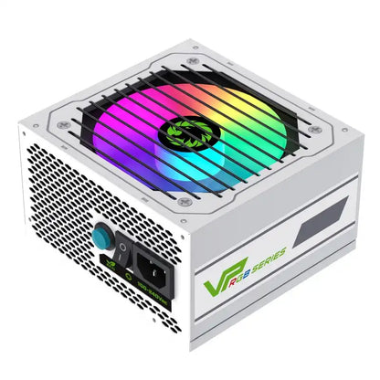 Fuente De Poder GAMEMAX 800W VP-800-RGB-M 80+ Bronce Semi-Modular Blanco